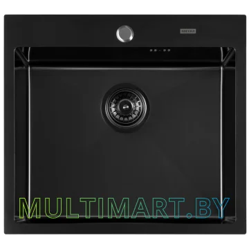 Кухонная мойка ARFEKA AF 500x505 Black PVD Nano картинка 2